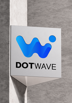 닷웨이브 로고